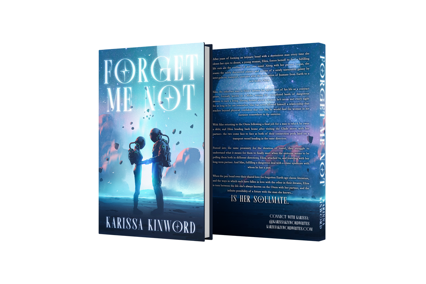 Signed Forget Me Not by Karissa Kinword